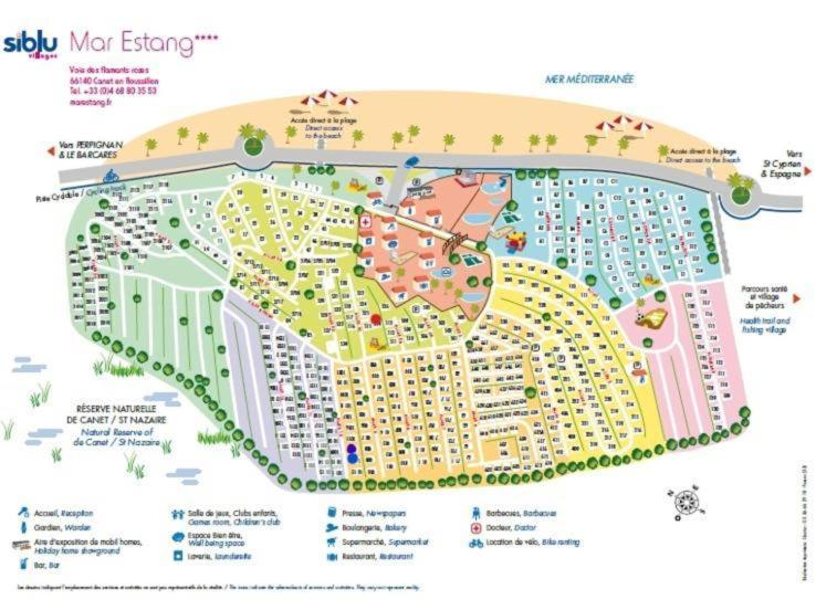 Coco - Camping Le Mar Estang Canet-en-Roussillon Esterno foto